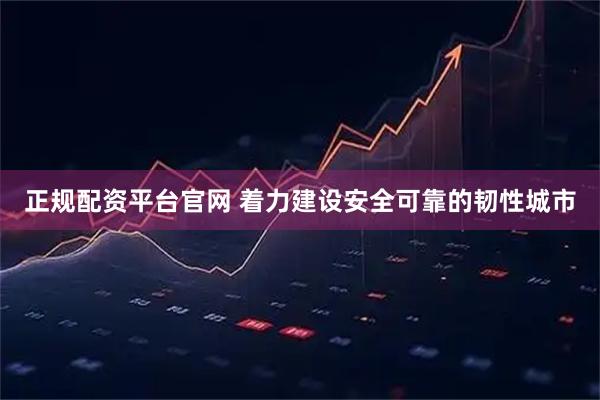 正规配资平台官网 着力建设安全可靠的韧性城市